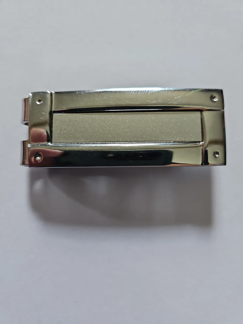 Classic Silver-Tone Money Clip for Men